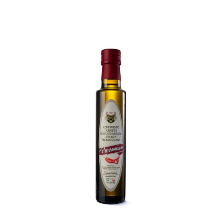 OLIO EXTRAVERGINE DI OLIVA AROMATIZZATO AL PEPERONCINO 250 ML MAFRICA